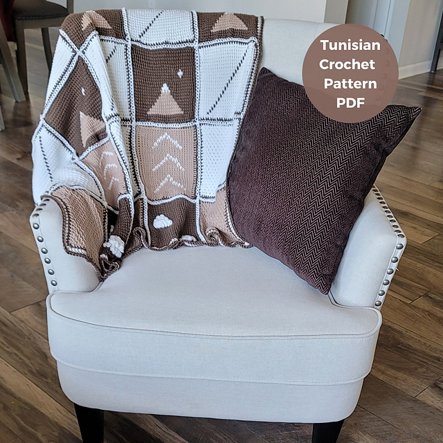 Wild One Tunisian Blanket