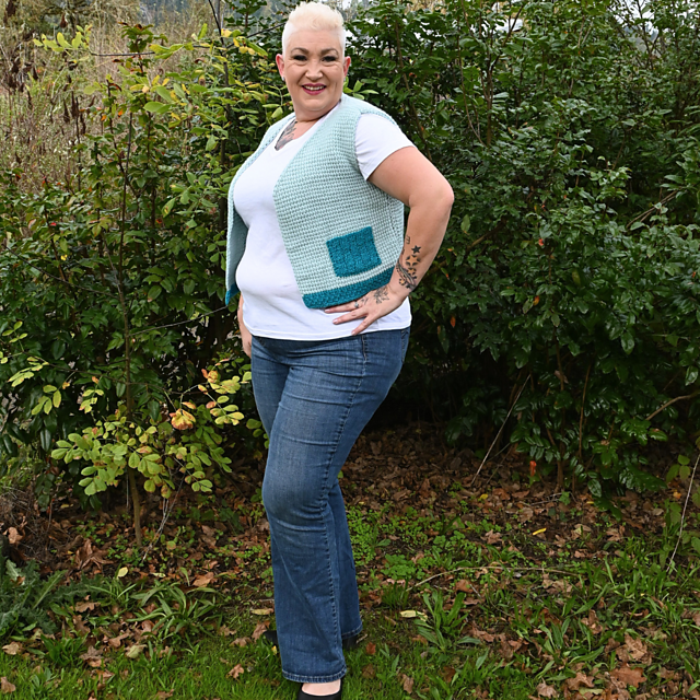Spring Blooms Vest