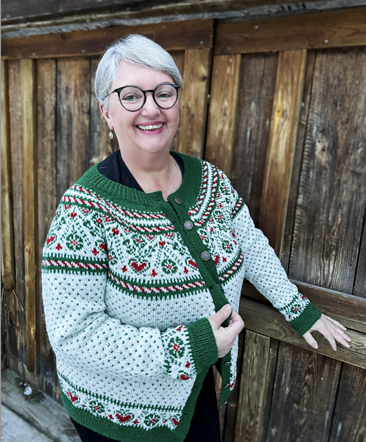 Scandinavian Christmas Cardigan