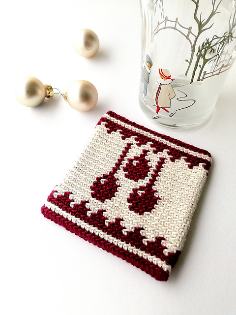 Coaster Christmas ornaments