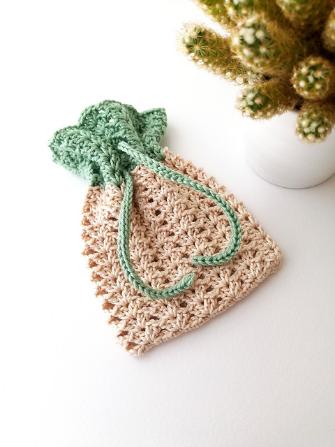 Drawstring bag Iris