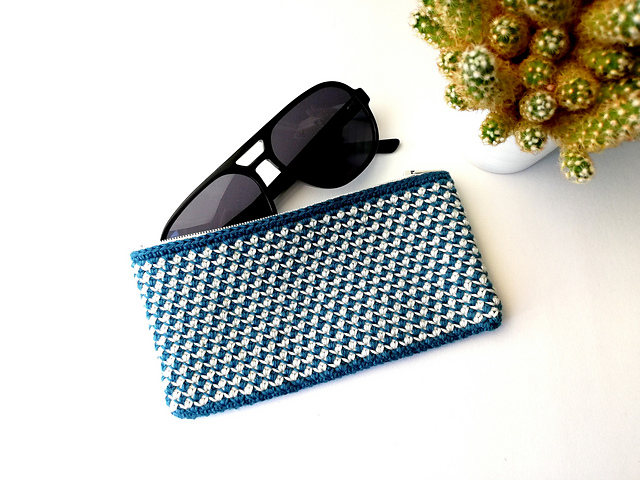 Zipper pouch Caroline