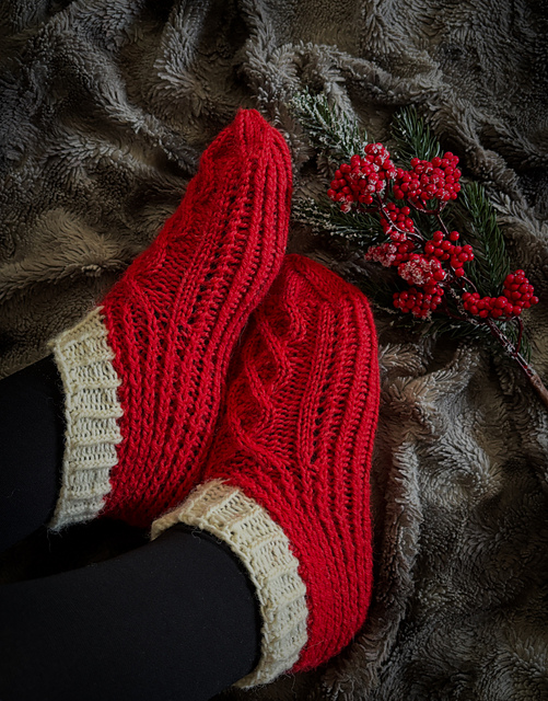 Christmas Morning slippers / Aattoaamuna -tossut