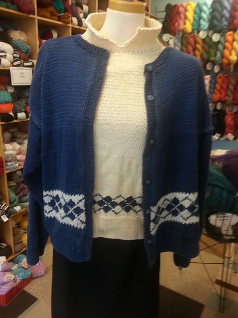 #03 Argyle Twin Set