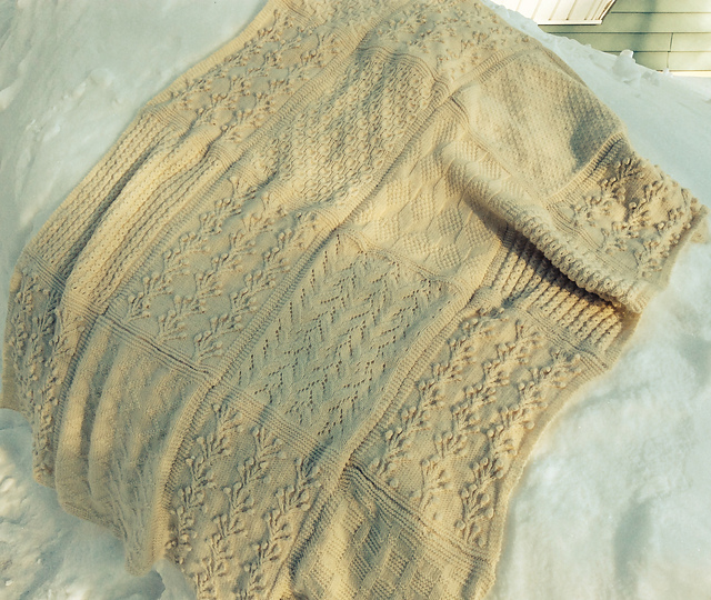 Stitch Of The Month Afghan