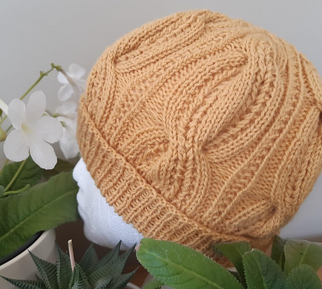 Rainbow Yellow Beanie