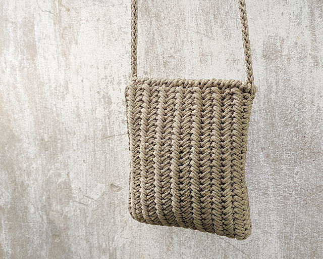 Chevron Trail Crossbody Bag