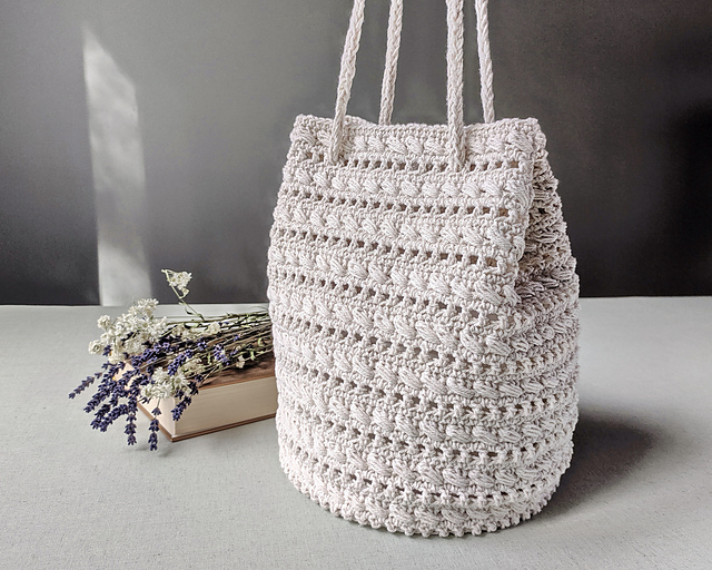 【G FORE】 CROCHET TOTE(WOMEN) / 追跡付 Ravelry: Summer Vibes Trail tote bag pattern by Jurgita Kv
