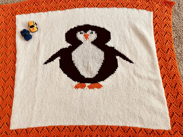 Penguin Baby Blanket