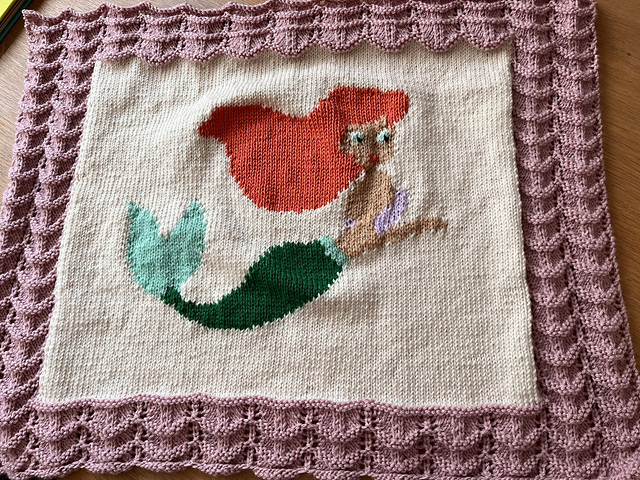 Ariel Baby Blanket