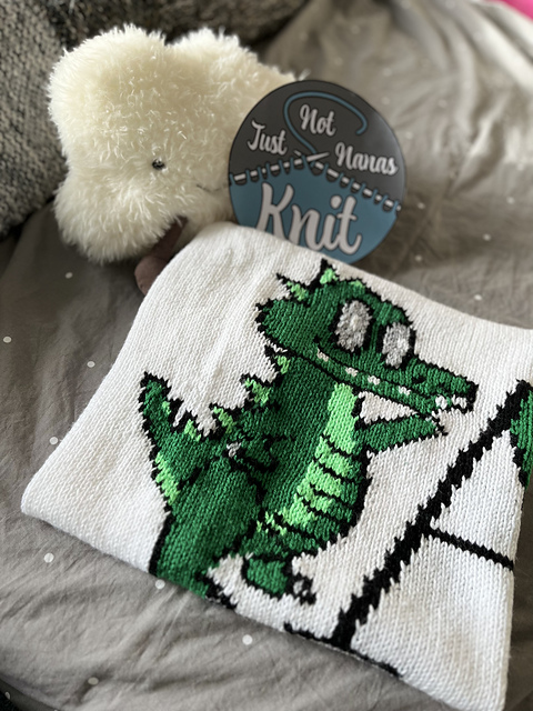 Alligator Alphabet Baby Blanket