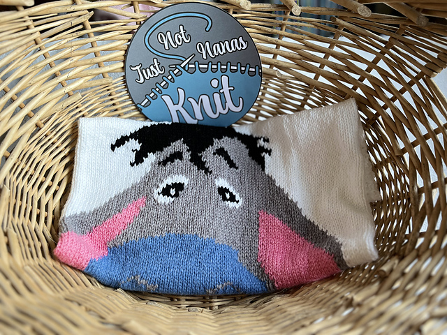 Ravelry Eeyore Baby Blanket pattern by Not Just Nana s Knit