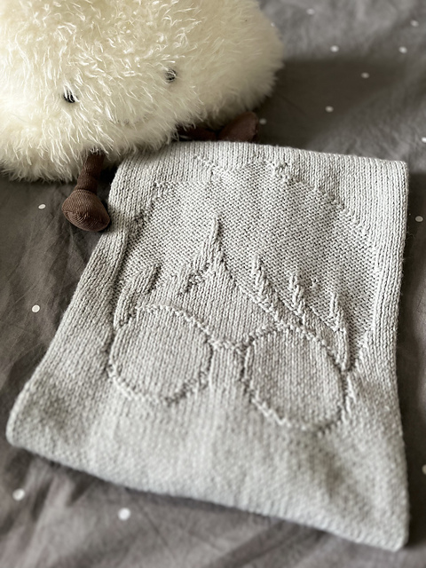 Harry Scar Shadow Relief Baby Blanket
