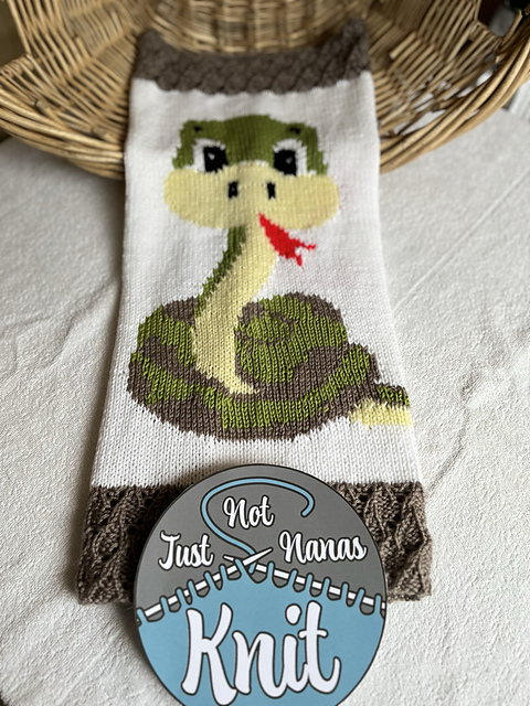 S is for Snake Baby Blanket
