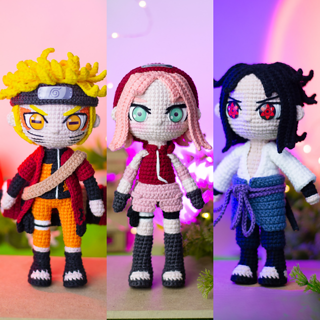 Naruto Shippuden Amigurumi