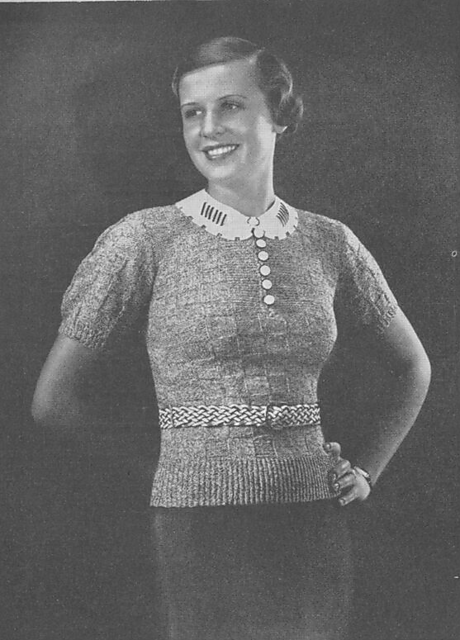 Gestrickter Pullover