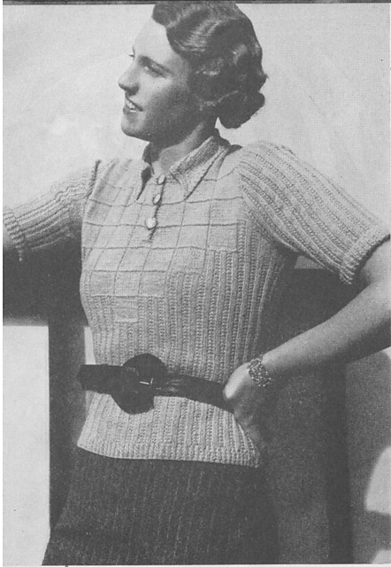 Sportlich gestrickter Pullover