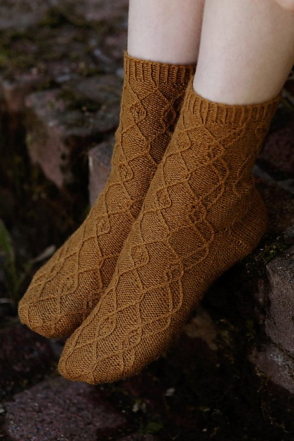 Forest Path Socks