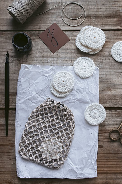 Cotton Pads and Pouch