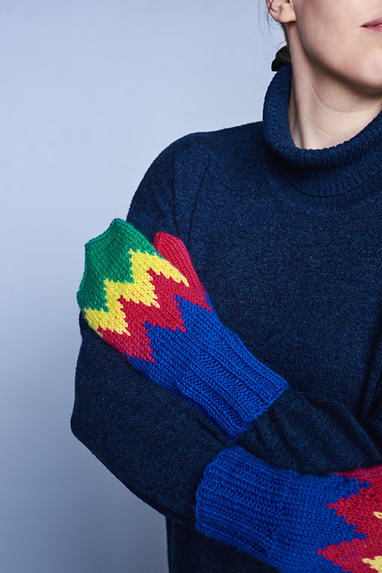 Northern Light Mittens
