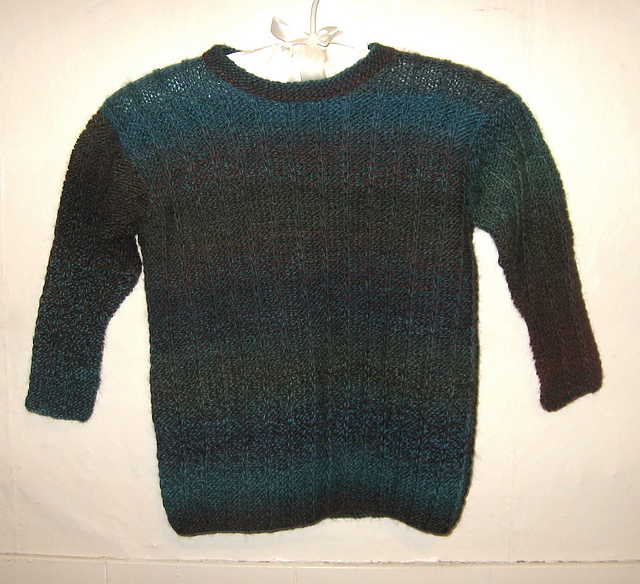 Garter Slip Stitch Pullover