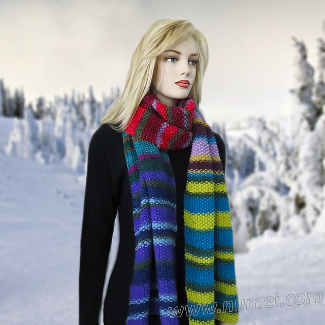 Aztec Super Scarf and Shawl