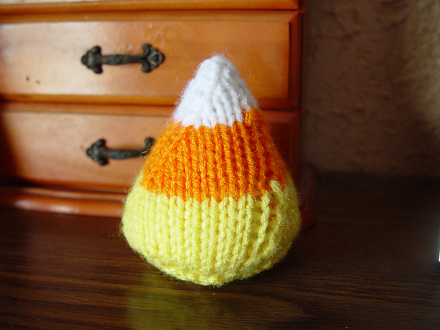Knit Candy Corn