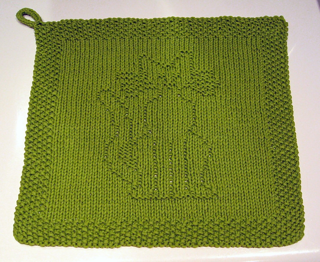 Clean Kitty dishcloth