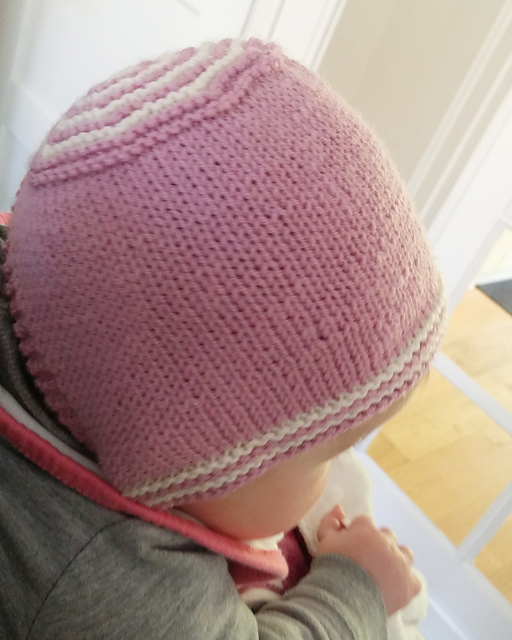 Sweet Stripes Bonnet