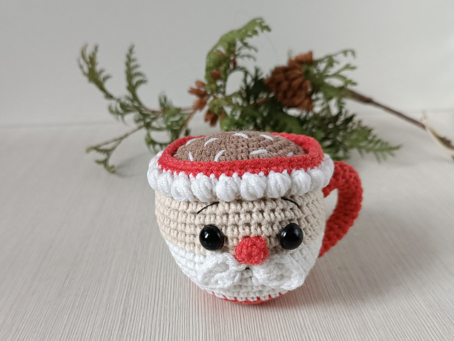 Christmas Cup Santa