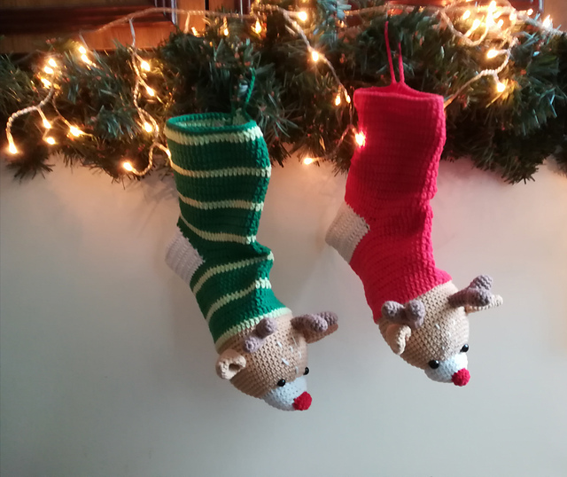 Christmas Reindeer Stockings