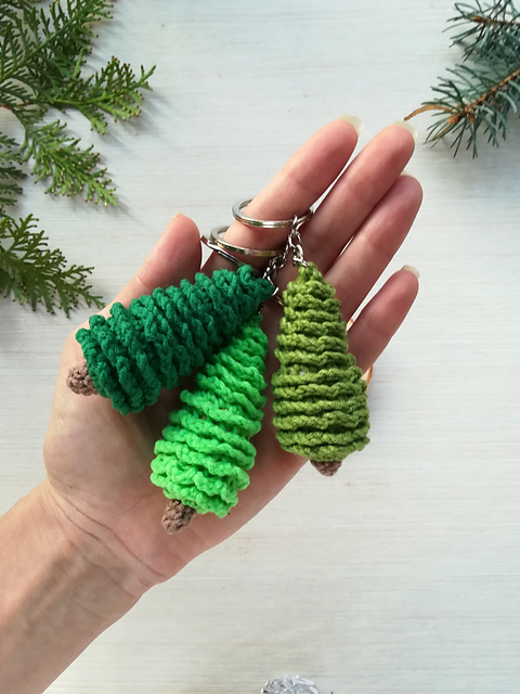 Keychain Fir Tree