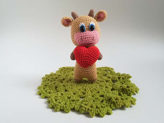 Cow with Heart