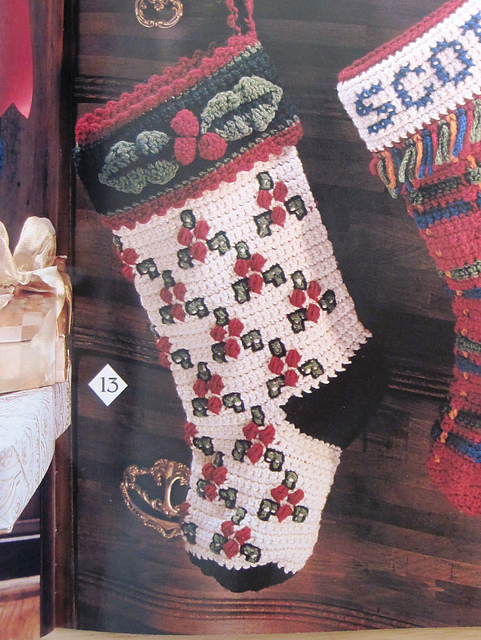 Holly Stocking