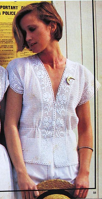 Filet Overblouse