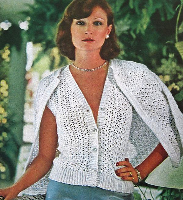 Lacy Twins: Cardigan