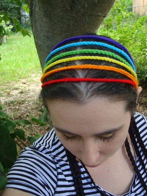 Rainbow Chain Headband