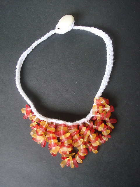 Beaded Fringe Necklace
