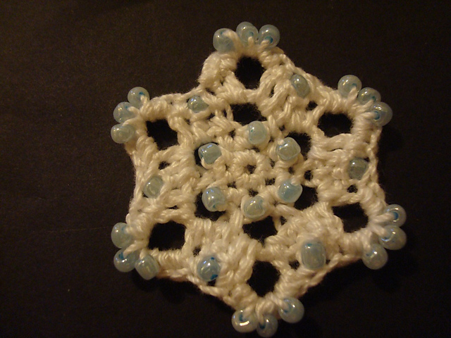 Sparkling Snowflake Ornament 
