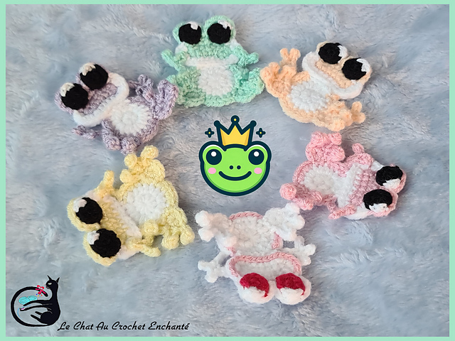 Grenouille : Applique Couicky