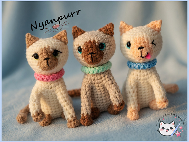 Nyanpurr Chat Siamois