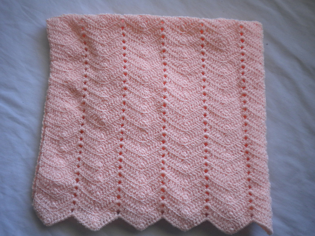 Ribbon Ripple Afghan