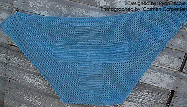 XOXO Cross Prayer Shawl