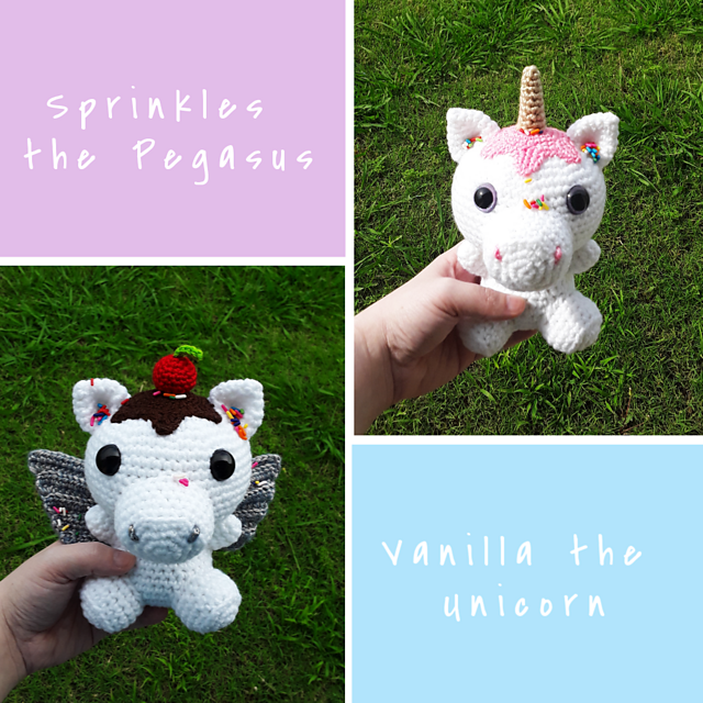 Dessert Duo: Unicorn & Pegasus!