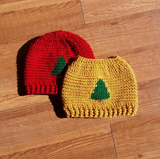 Rustic Evergreen Beanie Bundle