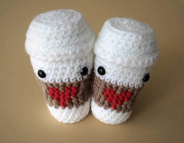 Joe the Amigurumi Coffee Cup