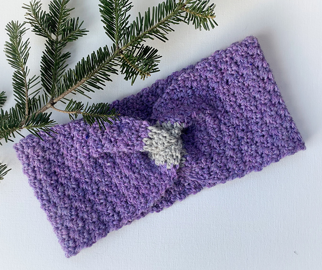 Zest for Life Lemon Peel stitch headband