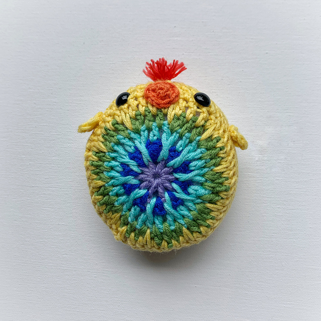 Chuck the Rainbow Chick