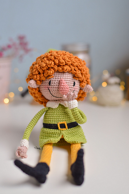 Elfo amigurumi