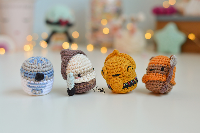 Combo 4 patrones Star Wars